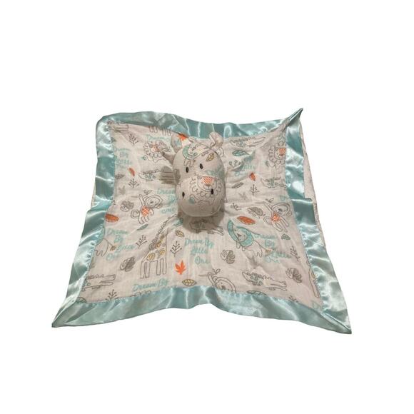 Bananafish Jungle Giraffe Muslin Baby Snuggle Up Lovey Security Blanket - Picture 1 of 10
